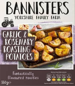 Garlic & Rosemary Roasting Potatoes 360g