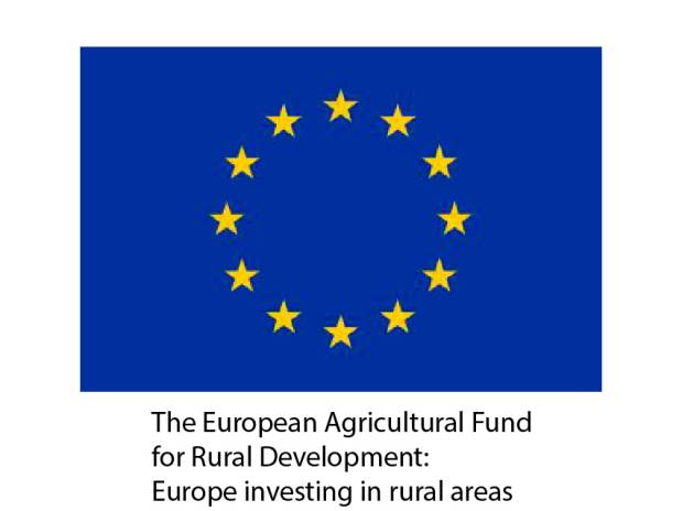Grant funding from The European Agricultural Fund for Rural Development