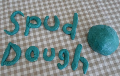 Bannisters' Farm mash potato play dough