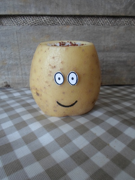 Bannisters' Farm Potato Cress Head