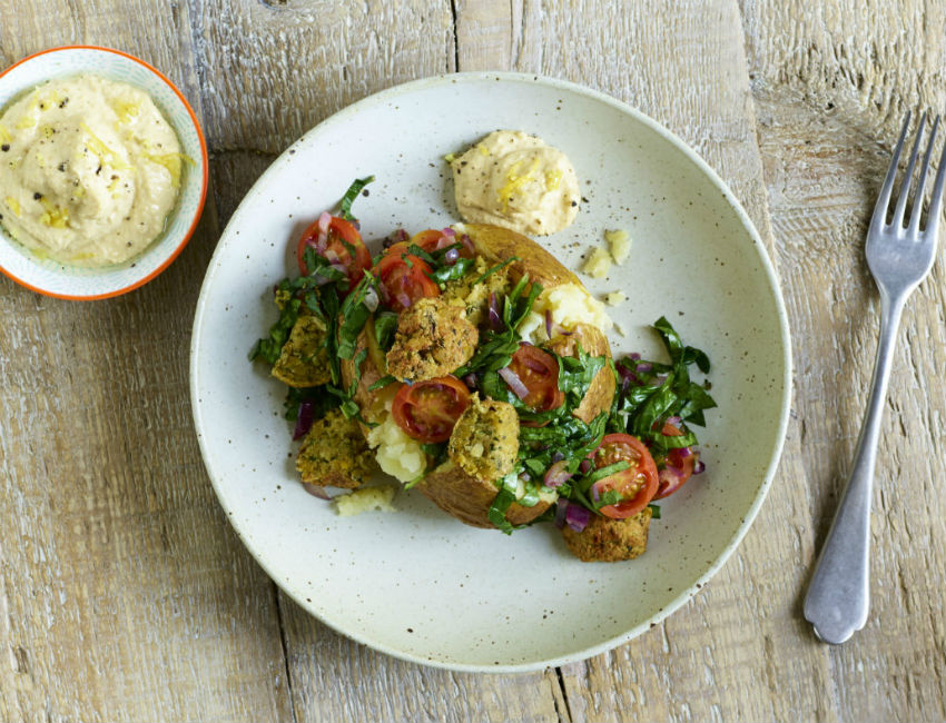 Image of Falafelly Good recipe to support Healthy Baked Potato recipes blog