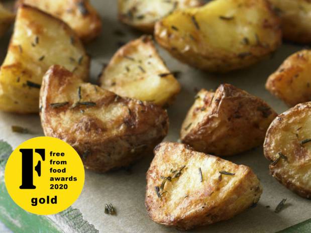 Gold award for our Garlic & Rosemary Roasting Potatoes