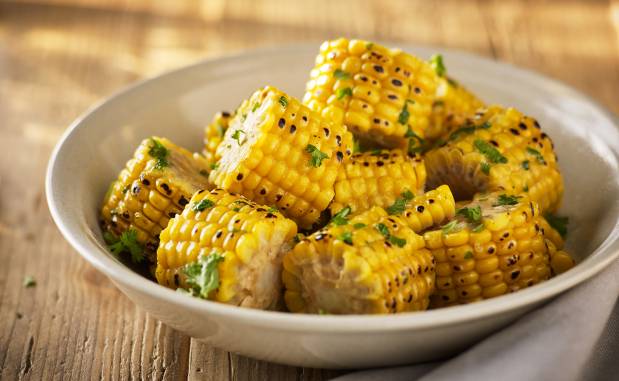 Mini Roasted Corn Cobs