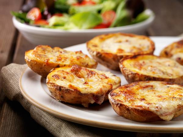 Cheese & Bacon Potato Skins